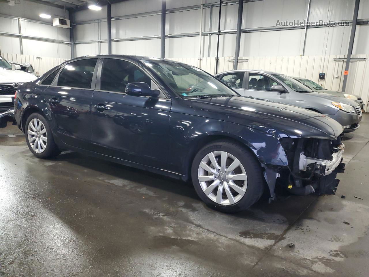 2013 Audi A4 Premium Blue vin: WAUDFAFL5DN008687