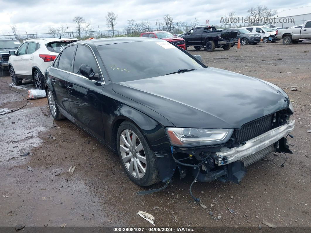 2013 Audi A4 2.0t Premium Black vin: WAUDFAFL6DN030228