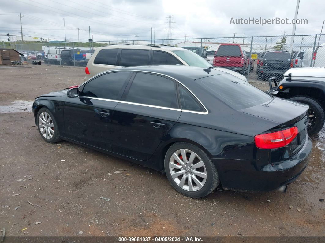 2013 Audi A4 2.0t Premium Black vin: WAUDFAFL6DN030228