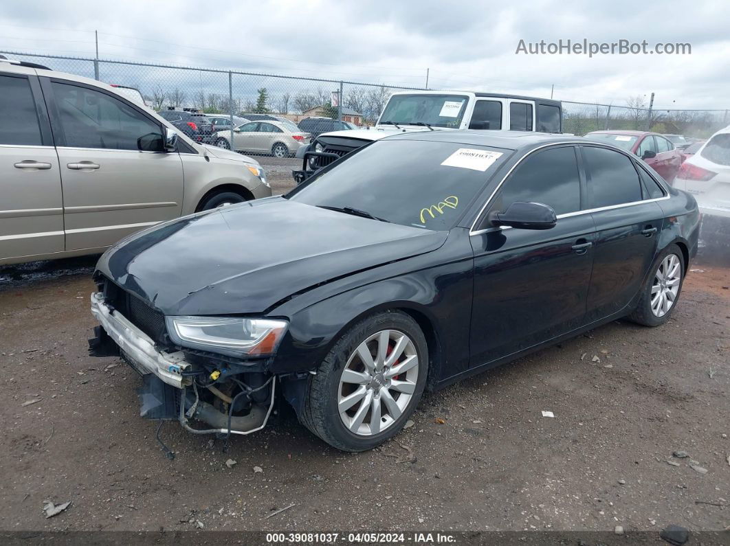 2013 Audi A4 2.0t Premium Black vin: WAUDFAFL6DN030228