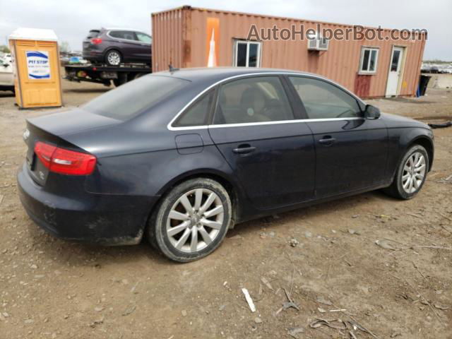 2013 Audi A4 Premium Синий vin: WAUDFAFL7DA182705