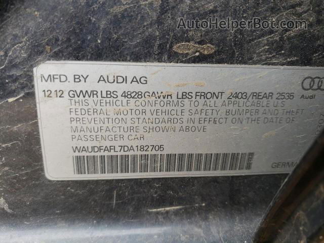 2013 Audi A4 Premium Blue vin: WAUDFAFL7DA182705