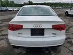 2013 Audi A4 Premium White vin: WAUDFAFLXDN041958