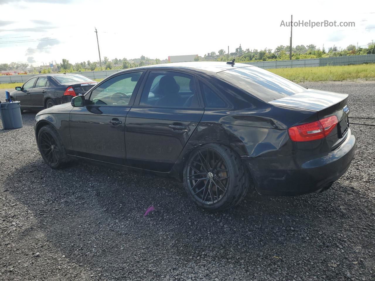 2013 Audi A4 Premium Black vin: WAUDFCFL7DN012106