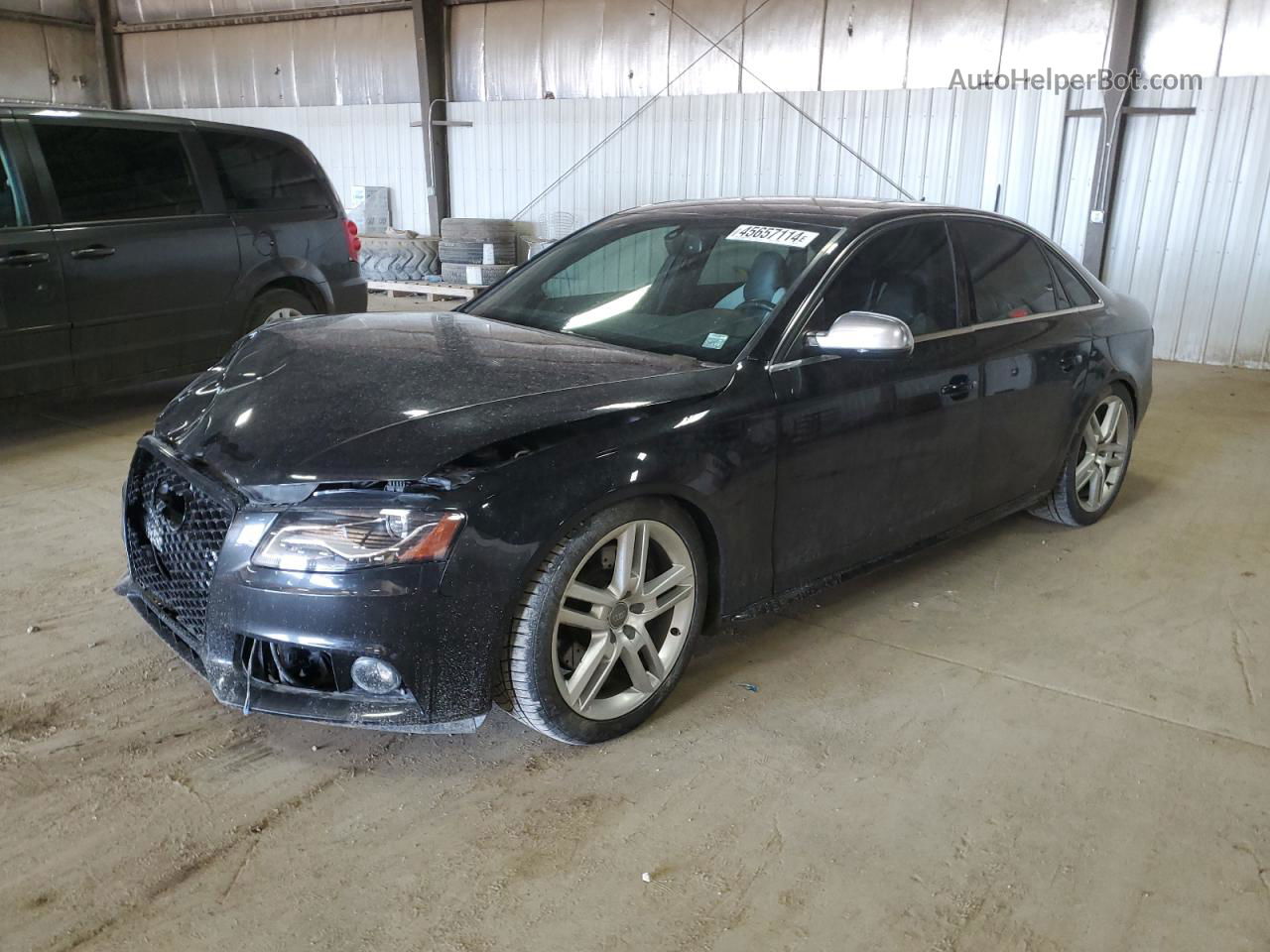 2012 Audi S4 Premium Plus Black vin: WAUDGAFL0CA053197