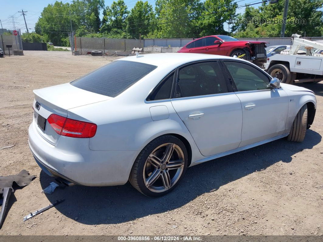 2012 Audi S4 3.0 Premium Plus Белый vin: WAUDGAFL5CA103544