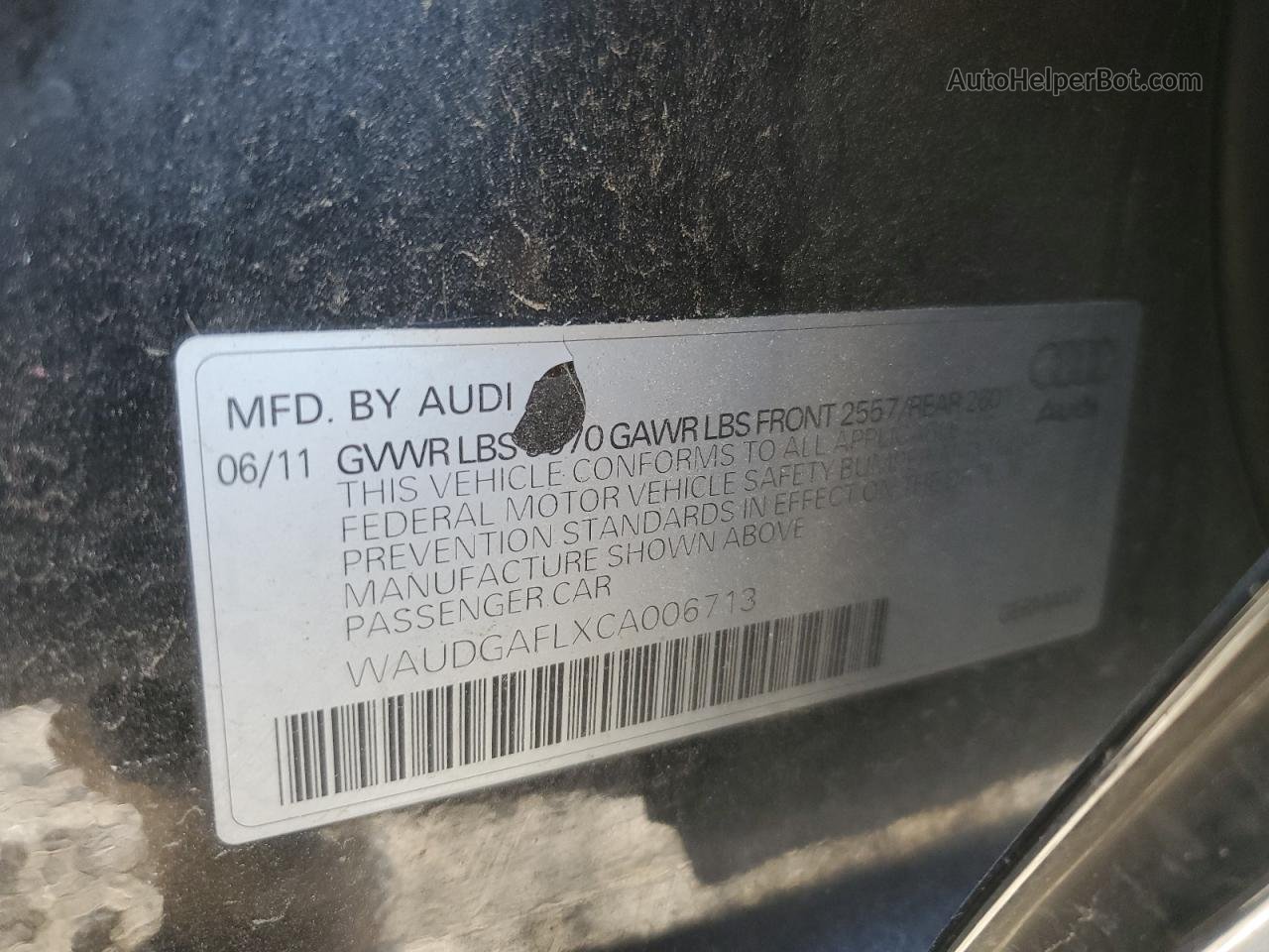 2012 Audi S4 Premium Plus Черный vin: WAUDGAFLXCA006713
