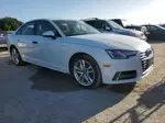 2017 Audi A4 Premium White vin: WAUDNAF40HN051237