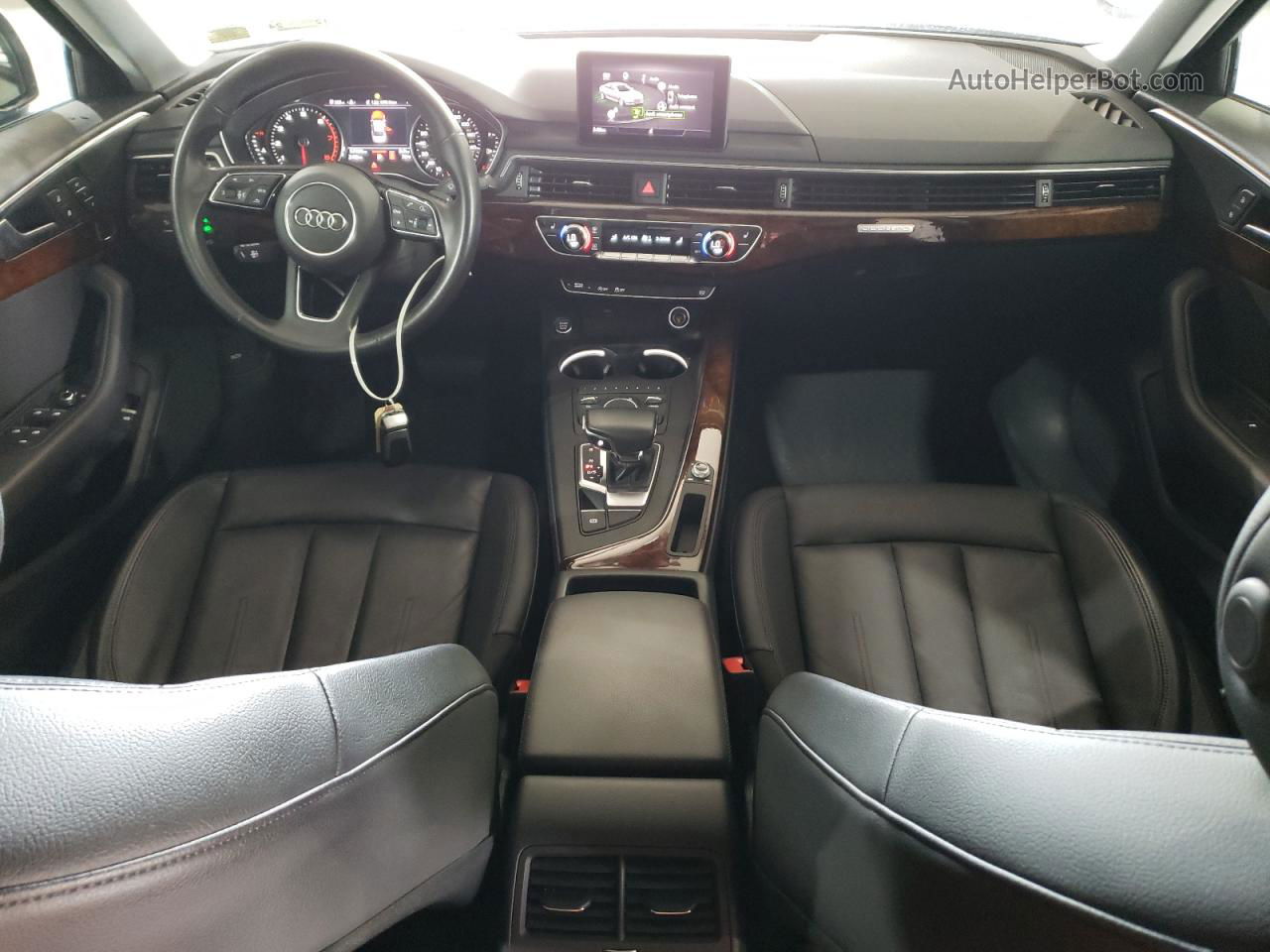 2019 Audi A4 Premium Silver vin: WAUDNAF40KA043833