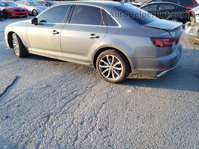 2019 Audi A4 Premium Gray vin: WAUDNAF40KA115646