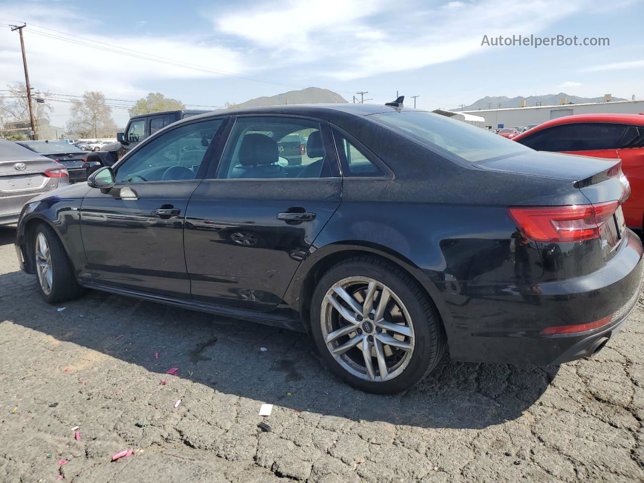 2017 Audi A4 Premium Black vin: WAUDNAF41HN041624