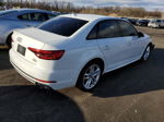 2017 Audi A4 Premium White vin: WAUDNAF41HN051117