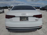 2018 Audi A4 Premium White vin: WAUDNAF41JA092151