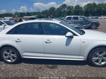 2018 Audi A4 2.0t Premium/2.0t Tech Premium White vin: WAUDNAF41JN002117