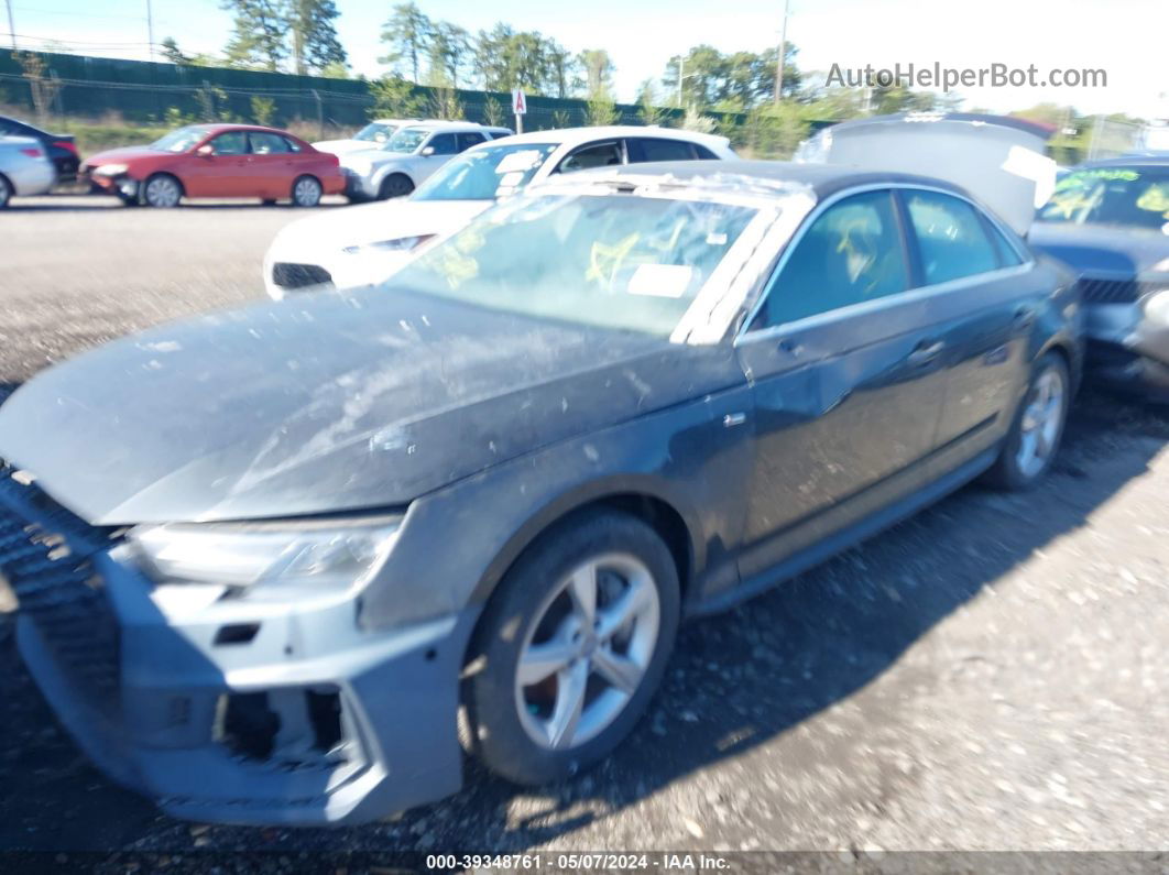 2019 Audi A4 45 Premium Gray vin: WAUDNAF42KA022272