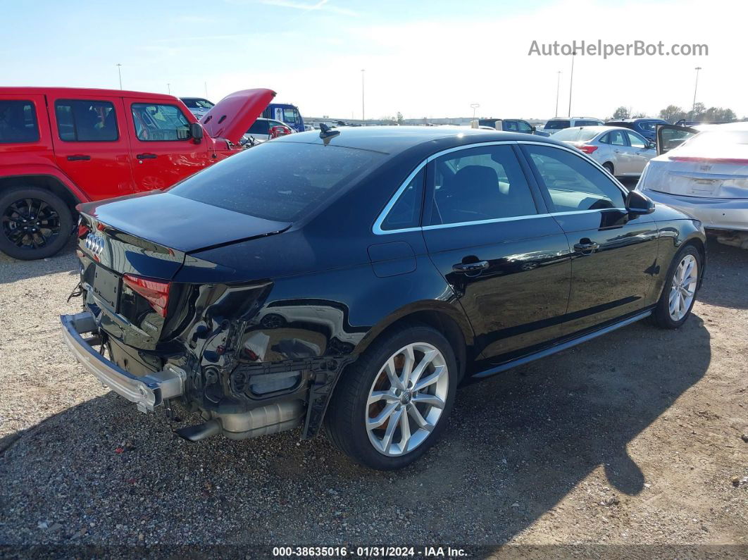 2019 Audi A4 45 Premium Black vin: WAUDNAF42KA096095