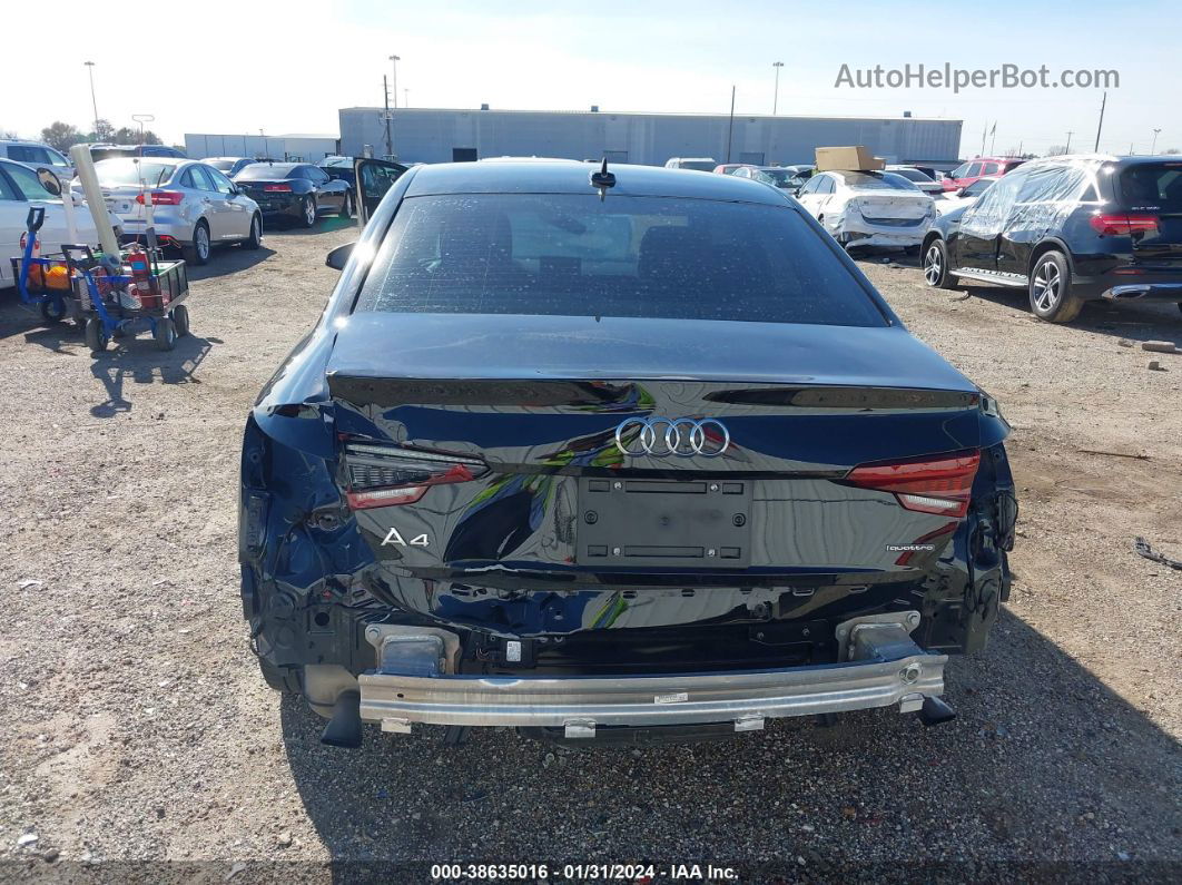 2019 Audi A4 45 Premium Black vin: WAUDNAF42KA096095