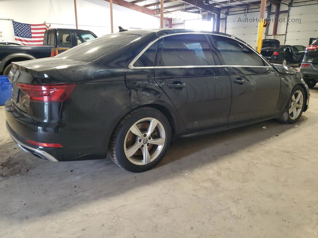 2019 Audi A4 Premium Black vin: WAUDNAF42KN017890