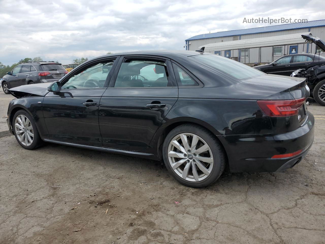 2018 Audi A4 Premium Black vin: WAUDNAF43JA151992