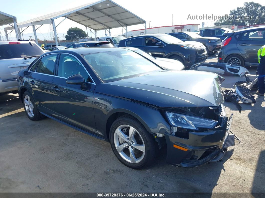 2019 Audi A4 45 Premium Gray vin: WAUDNAF43KA042210