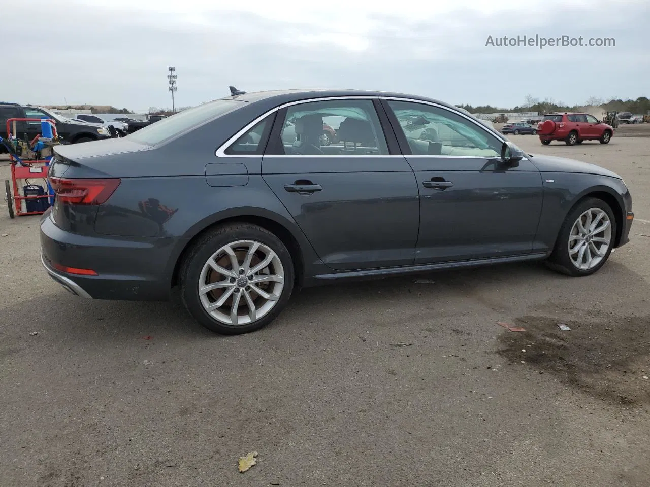 2019 Audi A4 Premium Gray vin: WAUDNAF43KA105709