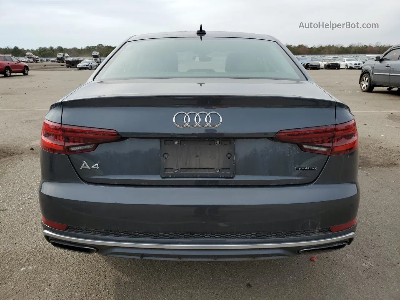 2019 Audi A4 Premium Gray vin: WAUDNAF43KA105709