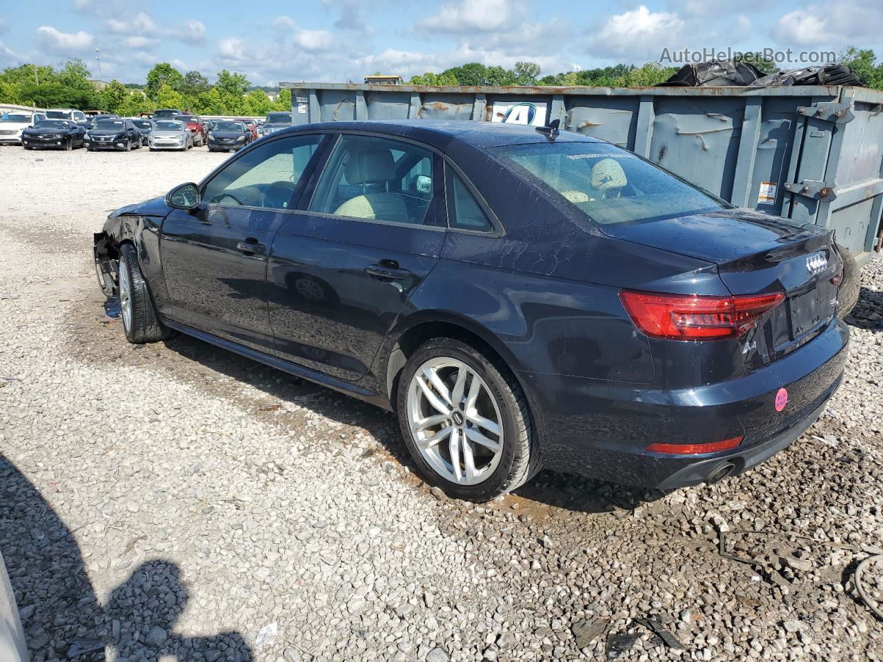 2017 Audi A4 Premium Charcoal vin: WAUDNAF44HN039088