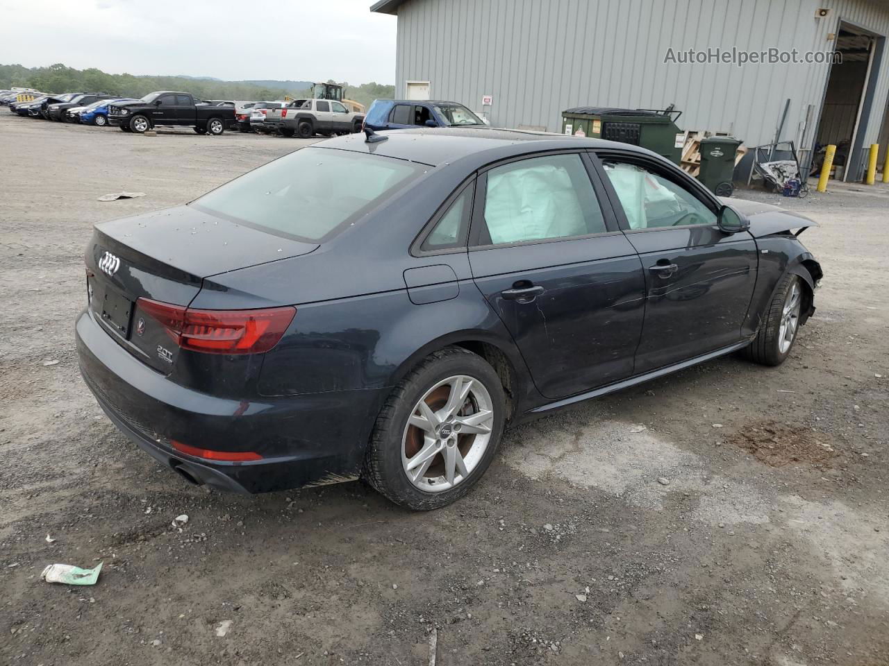 2018 Audi A4 Premium Blue vin: WAUDNAF44JA065235