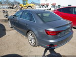 2019 Audi A4 45 Premium Gray vin: WAUDNAF44KA016909