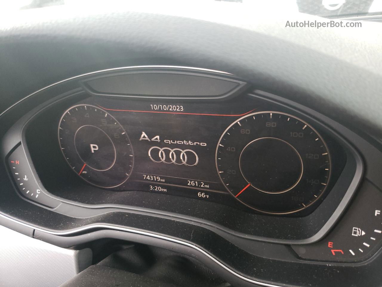 2017 Audi A4 Premium Серый vin: WAUDNAF45HN039746