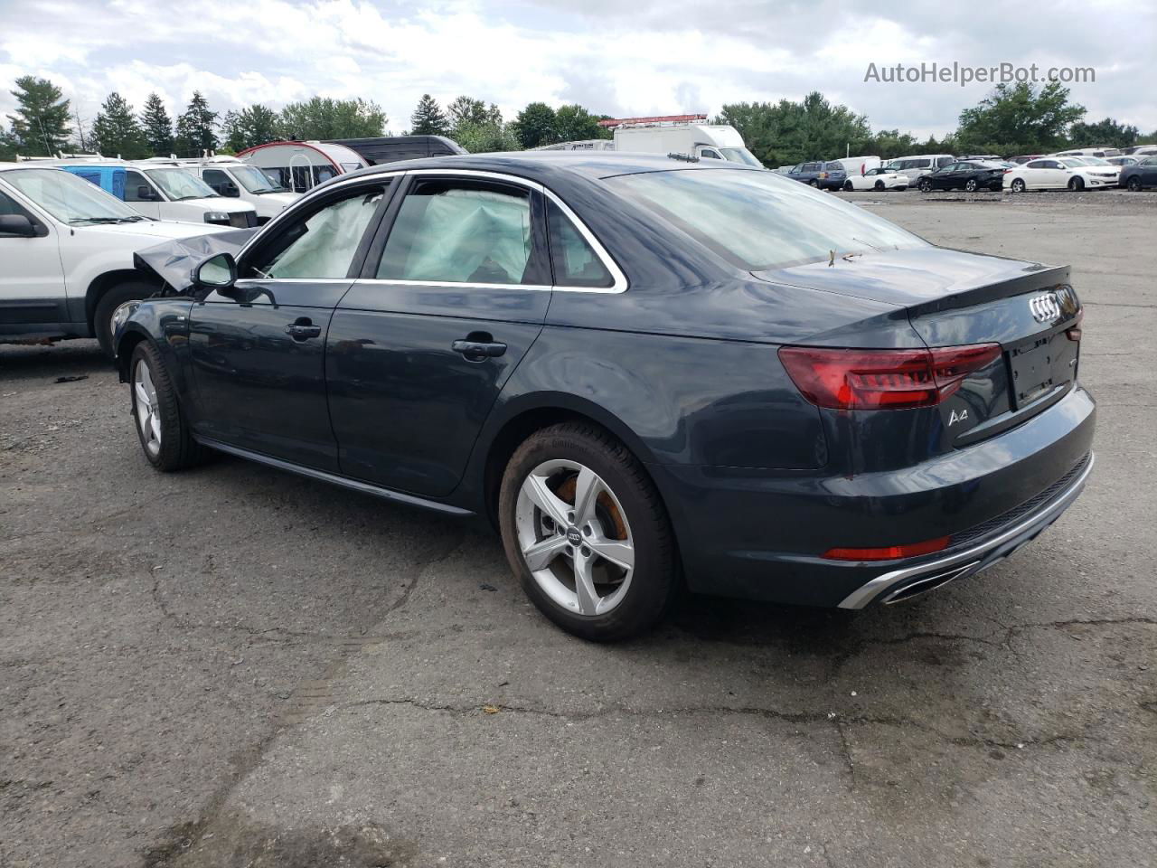 2019 Audi A4 Premium Charcoal vin: WAUDNAF45KA034562