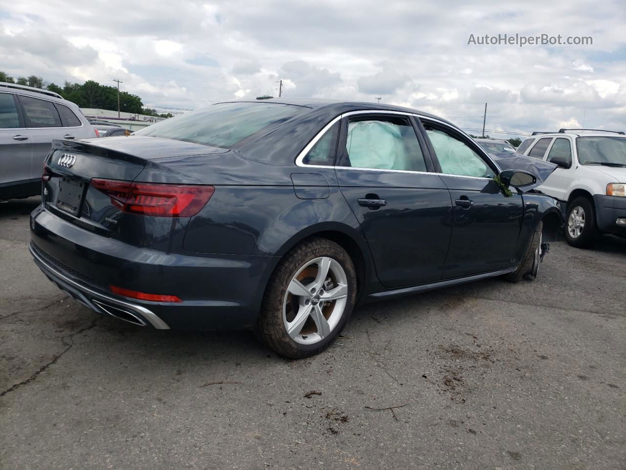 2019 Audi A4 Premium Charcoal vin: WAUDNAF45KA034562