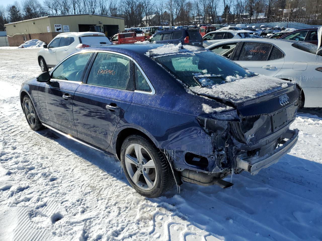 2019 Audi A4 Premium Blue vin: WAUDNAF45KN019276