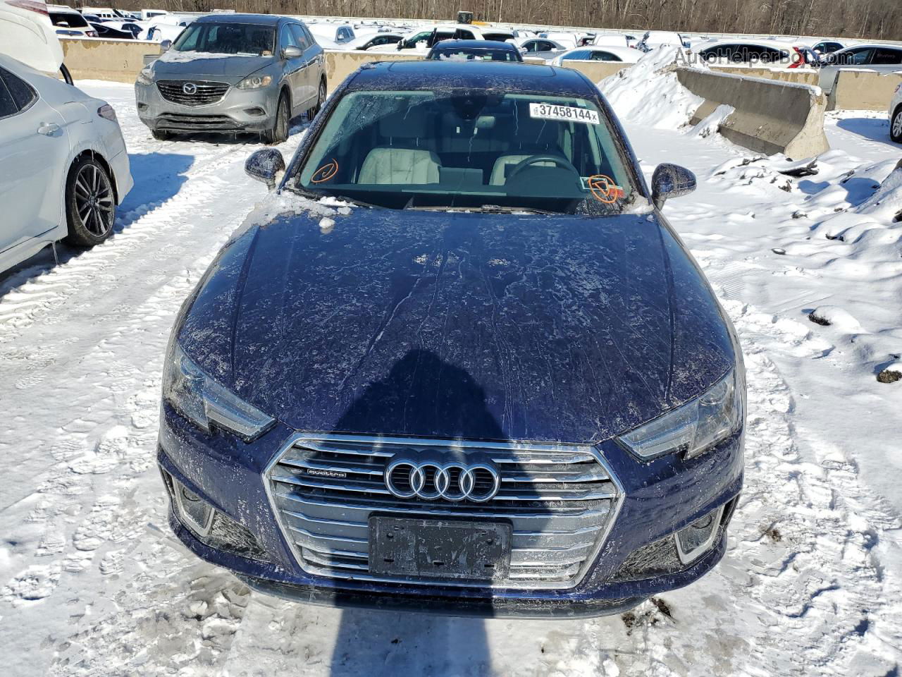 2019 Audi A4 Premium Blue vin: WAUDNAF45KN019276