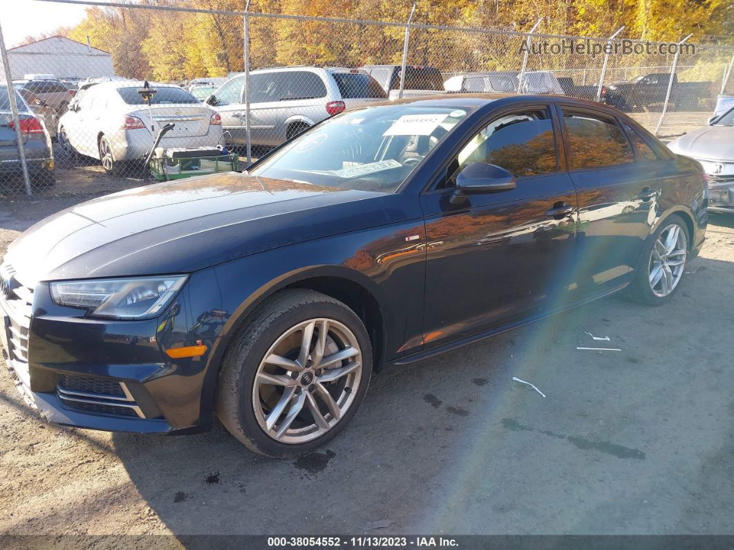 2017 Audi A4 2.0t Season Of Audi Premium Dark Blue vin: WAUDNAF46HN043711