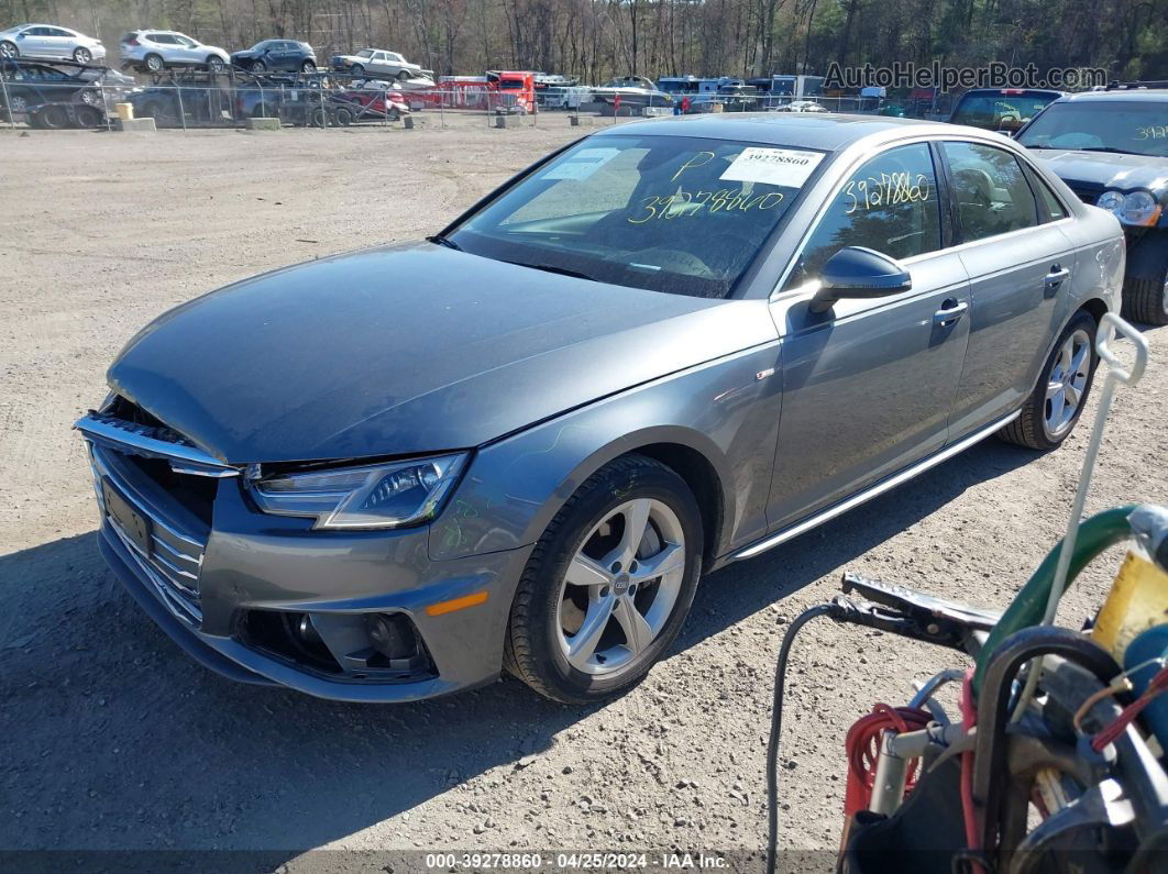 2019 Audi A4 45 Premium Light Blue vin: WAUDNAF47KA030139