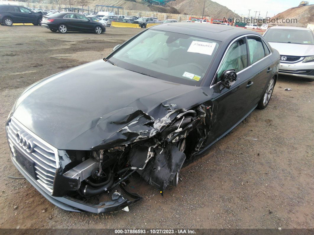 2019 Audi A4 45 Premium Gray vin: WAUDNAF47KA103526