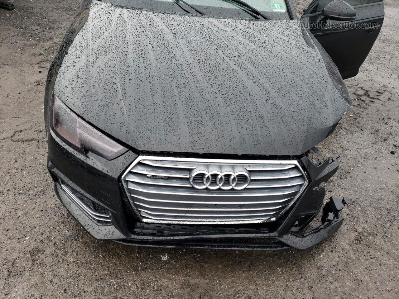 2018 Audi A4 Premium Черный vin: WAUDNAF48JN017780