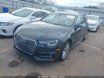 2018 Audi A4 2.0t Premium/2.0t Tech Premium Gray vin: WAUDNAF49JA054604