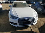 2018 Audi A4 Premium White vin: WAUDNAF49JA218725