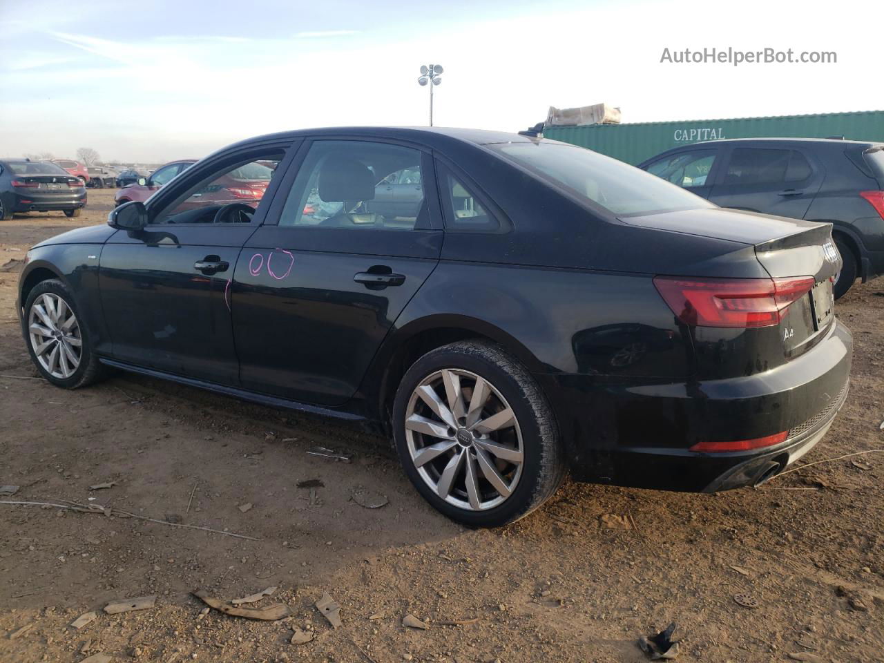 2018 Audi A4 Premium Black vin: WAUDNAF49JN016881