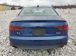 2018 Audi A4 Premium Blue vin: WAUDNAF49JN017545