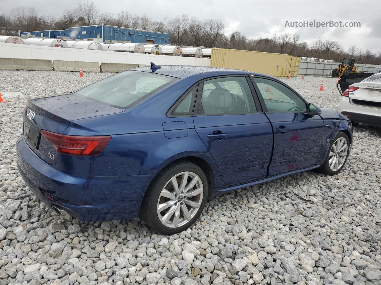 2018 Audi A4 Premium Blue vin: WAUDNAF49JN017545