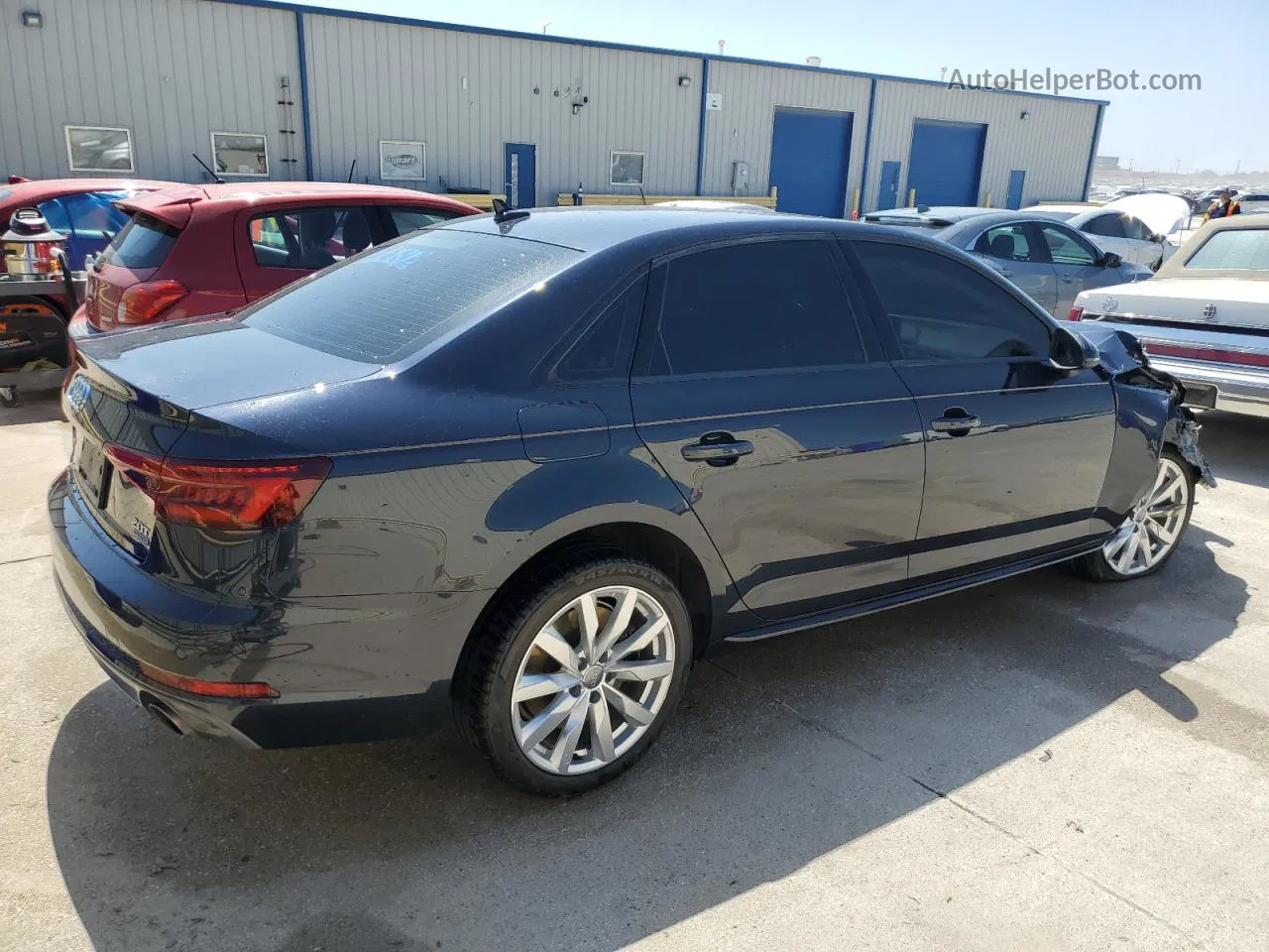 2018 Audi A4 Premium Black vin: WAUDNAF49JN018291