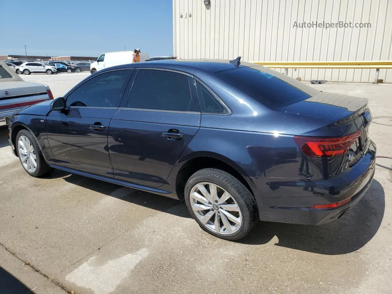 2018 Audi A4 Premium Black vin: WAUDNAF49JN018291