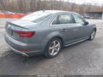 2019 Audi A4 45 Premium Gray vin: WAUDNAF49KA022883