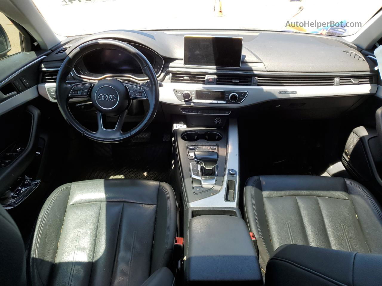 2017 Audi A4 Premium Black vin: WAUDNAF4XHN041704