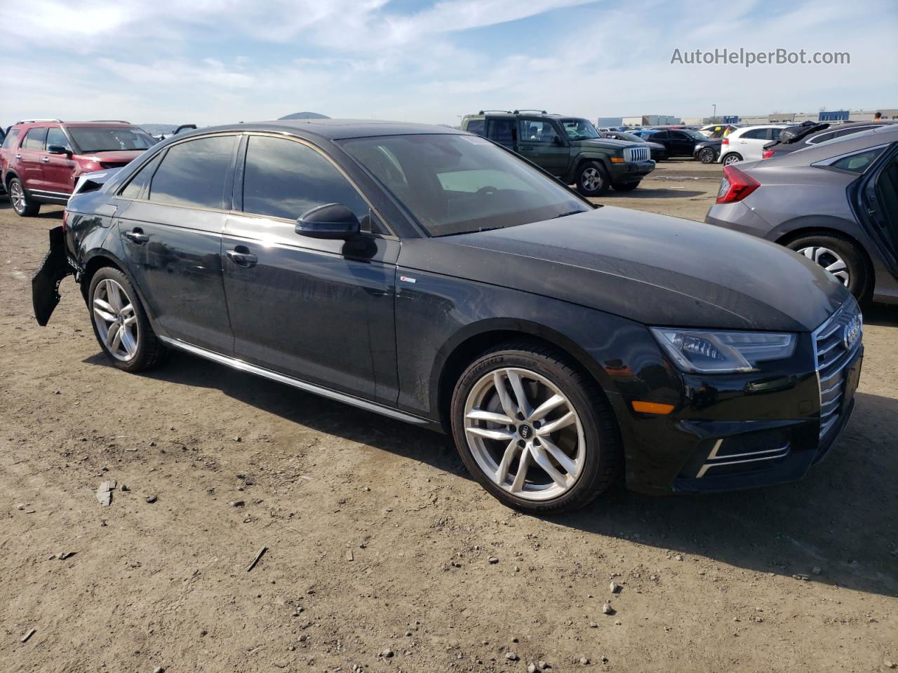 2017 Audi A4 Premium Black vin: WAUDNAF4XHN044330