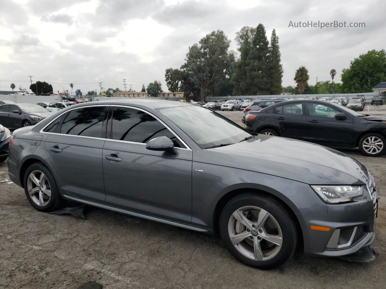 2019 Audi A4 Premium Gray vin: WAUDNAF4XKA044729