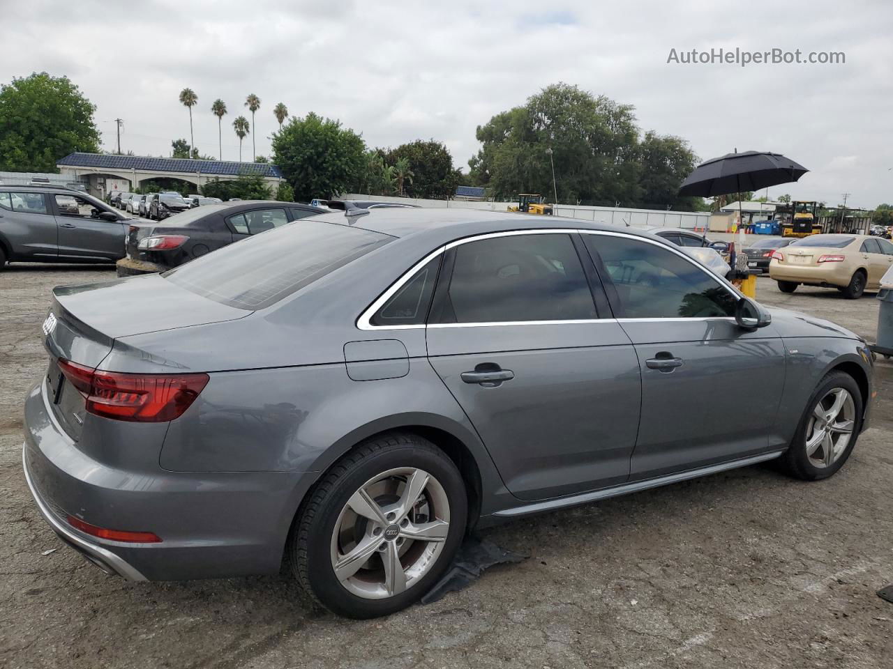 2019 Audi A4 Premium Gray vin: WAUDNAF4XKA044729